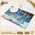 Round Laminated Placemats Printing Dinner Table Placemat
